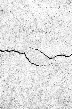 White black grey texture background, cracks on the wall, floor Stock Photos