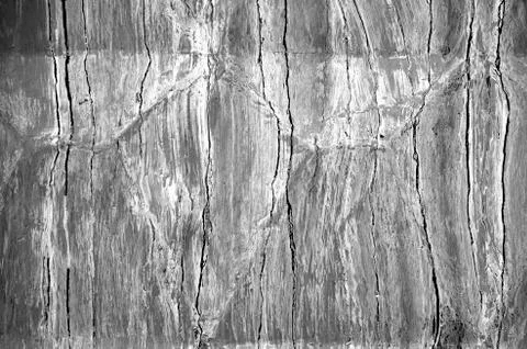White black grey texture background, cracks on the wall, floor Stock Photos