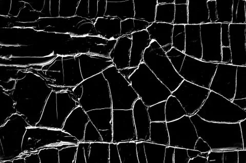 White black grey texture background, cracks on the wall, floor Stock Photos