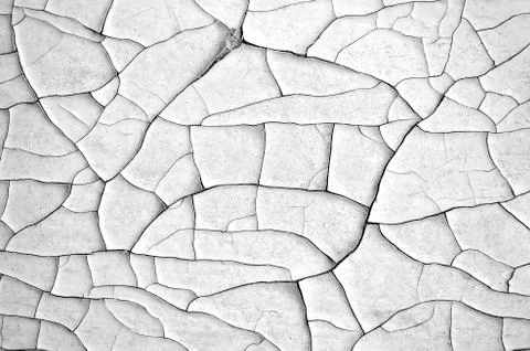 White black grey texture background, cracks on the wall, floor Stock-Fotos