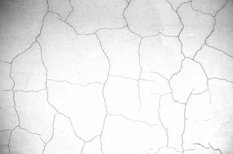 White black grey texture background, cracks on the wall, floor Stock-Fotos