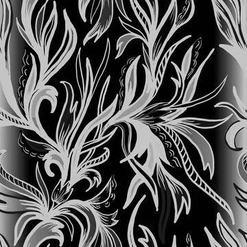 White black Stock Illustration