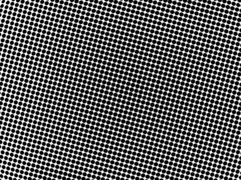White black wall with abstract pattern, circles and dots, texture background Stock Illustration