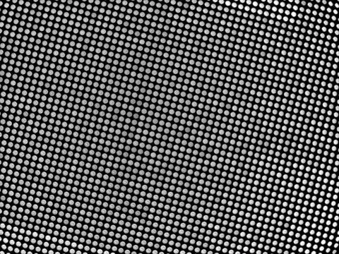 White black wall with abstract pattern, circles and dots, texture background Stock Photos