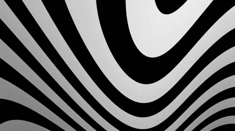 White Black Zebra Wave Close Up Base Loop. Vídeos de archivo 40428932