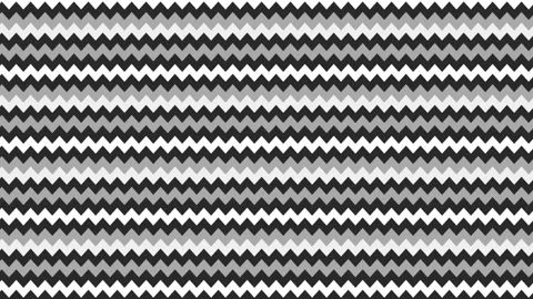 White black zigzag pattern background loop moving left. Simple zig zag regu.. Stock Footage 247021370