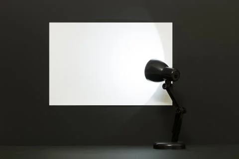 White blank backdrop Stock Photos