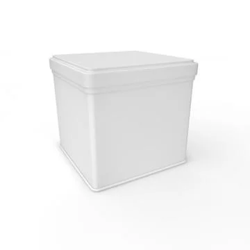 White blank bank Illustrazione stock