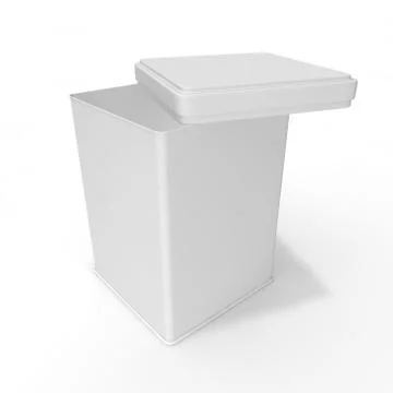 White blank bank Stock Illustration
