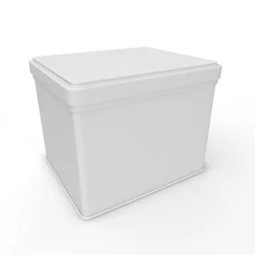 White blank bank Illustrazione stock