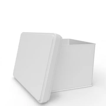 White blank bank Stock Illustration