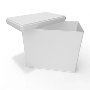 White blank bank Stock Illustration