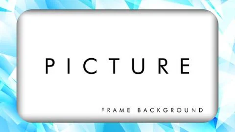 White blank banners with triangle background .ready use frame for your pictur Illustrazione stock