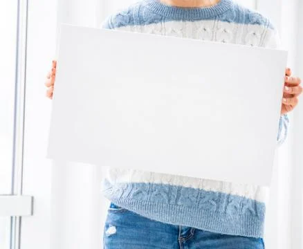 White blank canvas Stock Photos