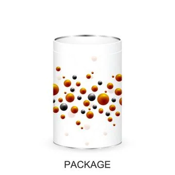 White blank cardboard package boxes mockup for new design. Product packing 3d Stock Illustration