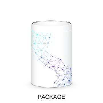 White blank cardboard package boxes mockup for new design. Product packing 3d 스톡 일러스트