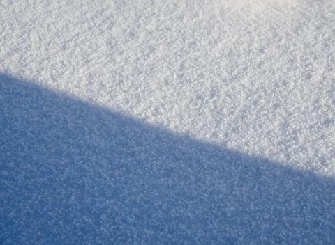 White blank fresh snow texture background. Copy space for text message. Stock Photos