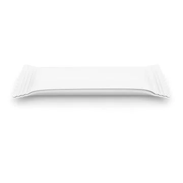 White blank package for sugar, salt, pepper, candy and other seasonings, spic Stock Illustration