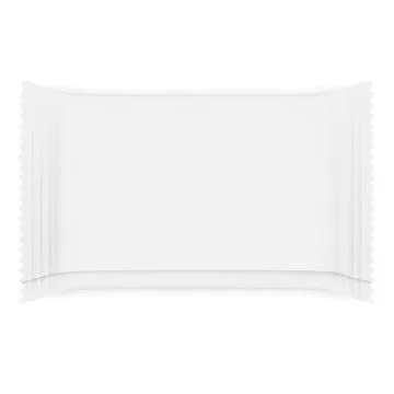 White blank package for sugar, salt, pepper, candy and other seasonings, spic Stock Illustration