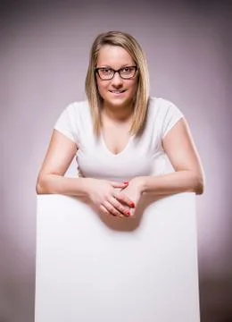 White blank paper Stock Photos