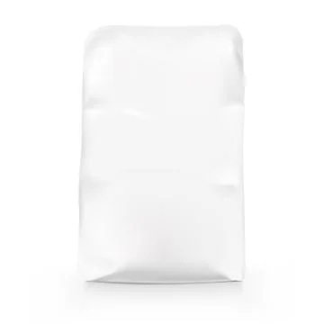 White Blank Pouch. Pack For Grains Stock Illustration