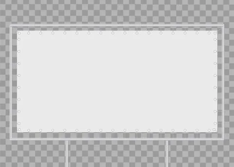 White blank press wall. Blank canvas banner. Backdrop mockup banner Stock Illustration