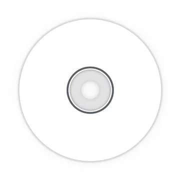 White blank sample CD Stock Illustration