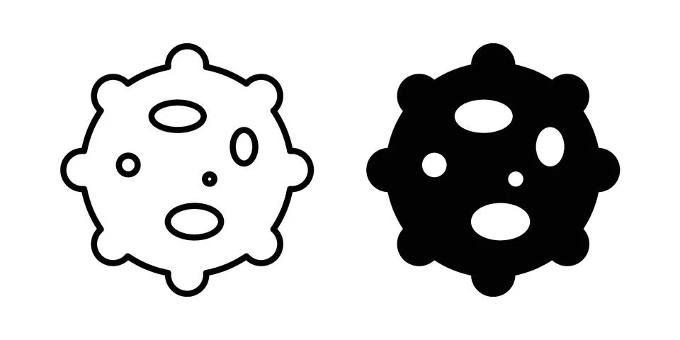 White blood cell icon vector design. EPS10 Stock Illustration