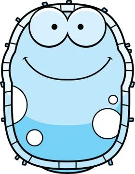 White Blood Cell Smiling Stock Illustration