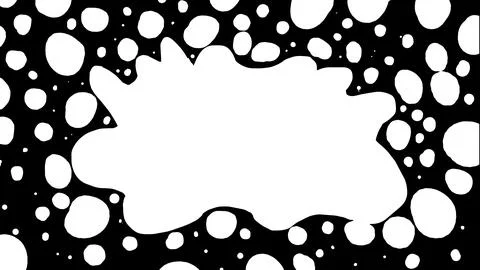 White blot with small particles on a black background. Vector illustration .. 스톡 일러스트