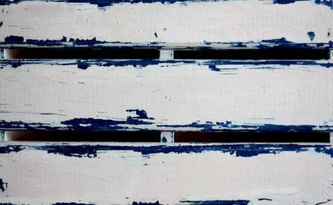 White-blue background of the painted planks Stock Photos