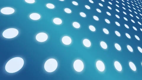 White blue circles pattern motion perspective background Stock Footage 132715989