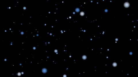 White, blue glowing particles vertical all the video rising on black backgr.. Stock Footage 313155611