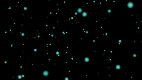 White, blue glowing particles vertical all the video rising on black backgr.. Stock Footage 313155617