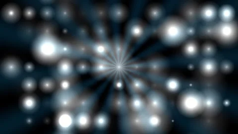 White, blue grid on black background Stock Footage 267361139