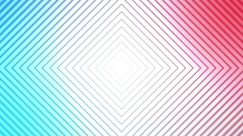 White blue red  Colorful Gradient Flow with Smooth Line Pulses Stock Footage 313789426