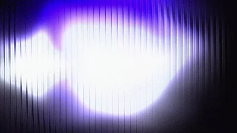 White blue scanline blur glow background with bright light spots, abstract seaml Stock Footage 340875370