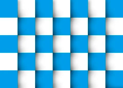 White blue tile seam Stock Illustration