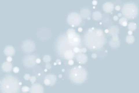 White blur abstract background. bokeh christmas blurred beautiful shiny Stock Illustration