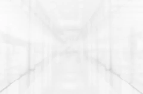 White Blurred Abstract pathway Background From Building Hallway for for way to Stock Photos