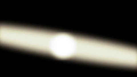 White blurred light on black background. 2d animation Stock Footage 343729595