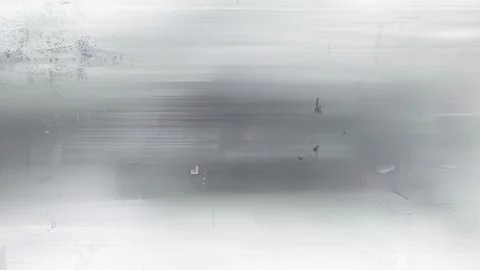 White Blurred Scan Texture with Horizontal Smears and Grunge Marks Stock Footage 327920651