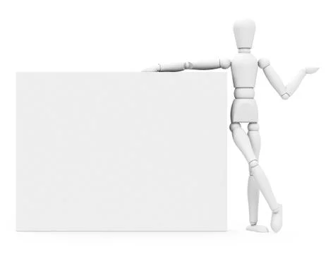 The white board Stock Illustration
