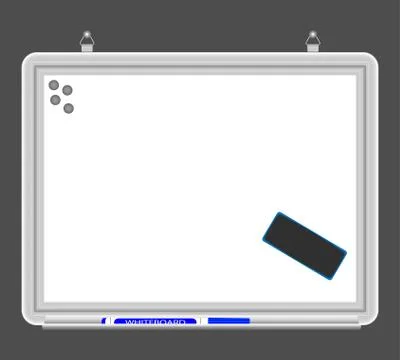 White board Stock Illustration
