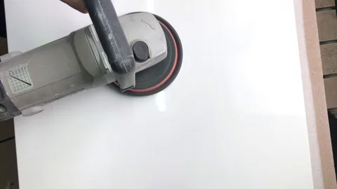 White Board polishing Stock Footage 106341407