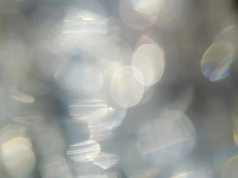 White Bokeh Background Stock-Fotos