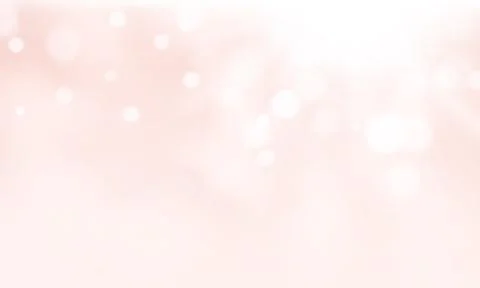White bokeh effect on pink background Illustrazione stock