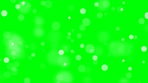 White bokeh light overlay, on green screen Video stock 344711036