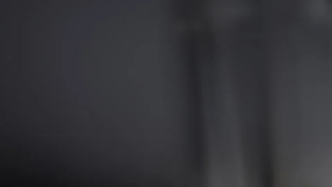 White bokeh lights and smoke moving slowly Stock-Footage 340594575