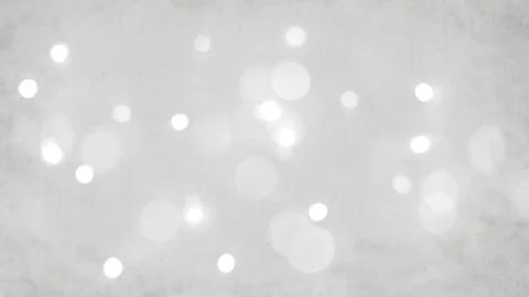 White bokeh lights background with soft blurred circles, glowing light part.. Stock Photos